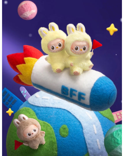 Pop Mart Labubu Pin for Love Series Blind Box (A-M) Yellow