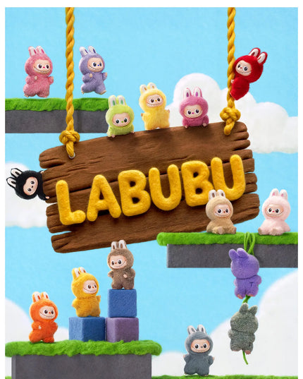 Pop Mart Labubu Pin for Love Series Blind Box (A-M) Yellow