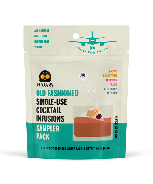 Old Fashioned – Travel Cocktail Infusion - Flavor Sampler