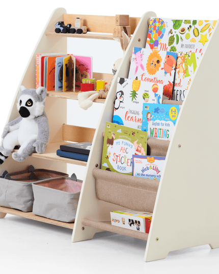 2in1 Montessori Shelf for Books and Toys