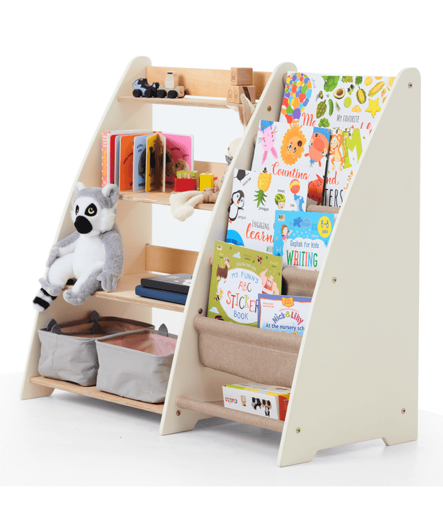 2in1 Montessori Shelf for Books and Toys