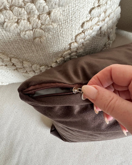 Hardin Velvet Lumbar Pillow Cover