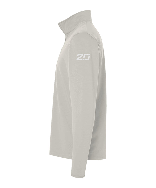 Men's Perform Quarter-Zip Pullover (Smoke)