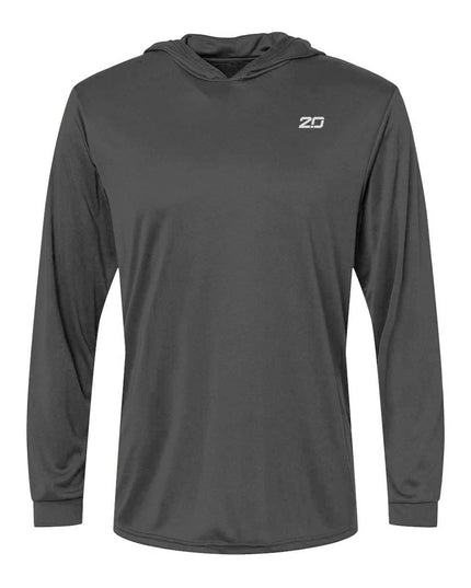 Men's Bahama Performance Hooded LS T-Shirt (Graphite)