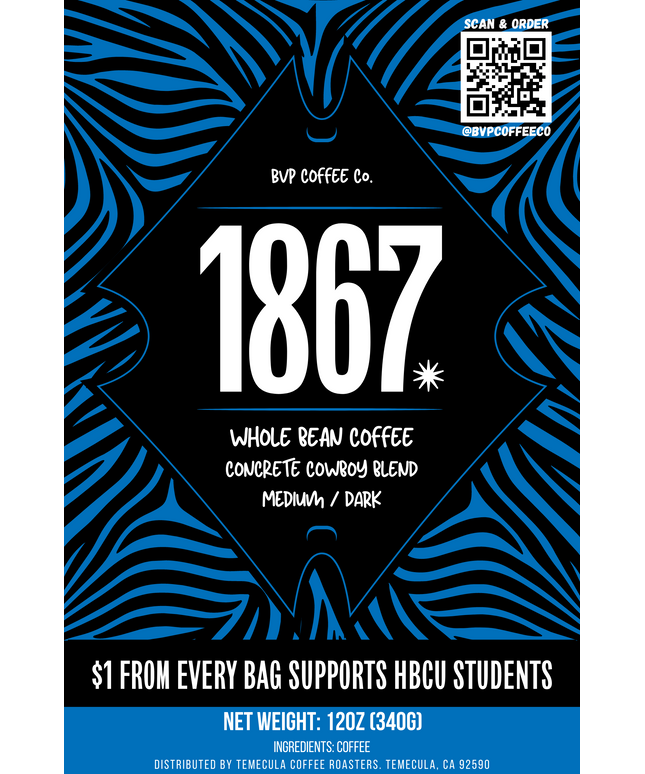 1867 | Concrete Cowboy Blend | Medium & Dark Roast Blend | Whole Beans