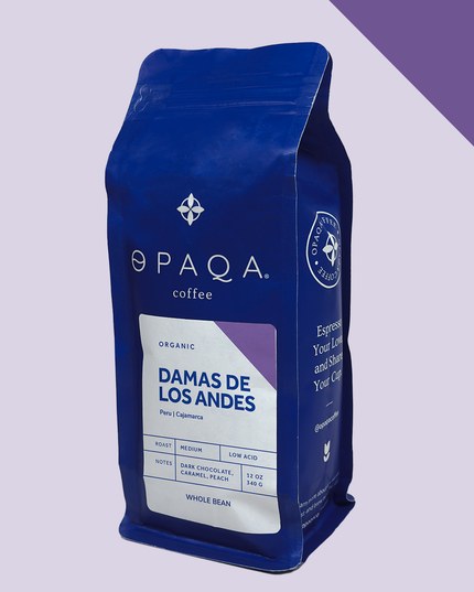 Specialty Peruvian Organic Coffee, Opaqa Dama de Los Andes