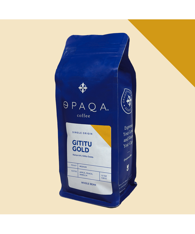 Kenya AA Premium Coffee - Opaqa Gititu Gold