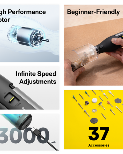 12V Cordless Rotary Tool Kit