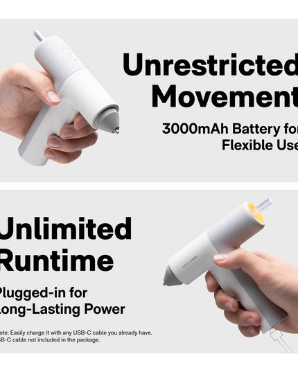 HOTO Easyflow Cordless Hot Glue Gun