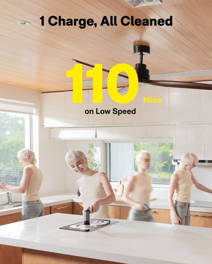 HOTO Grip™ Cordless Spin Scrubber