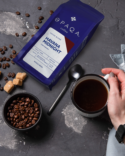 Cuban-Style Espresso Blend, Opaqa Havana Midnight