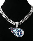 silvery-Tennessee Titans / Link Chain / 24inches