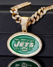 Golden-New York Jets / Link Chain / 24inches