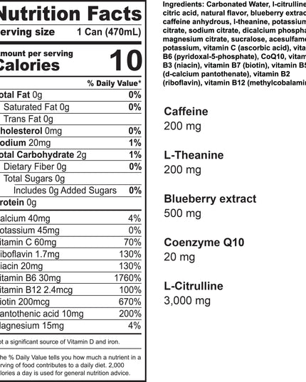 the Energy Drink™ Pineapple Splash 12-Pack (Sold Out, Delivery 2-3 Weeks)