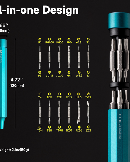 Precision Screwdriver Pen (Manual)