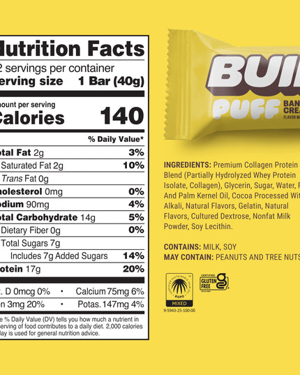 Banana Cream Pie Puff