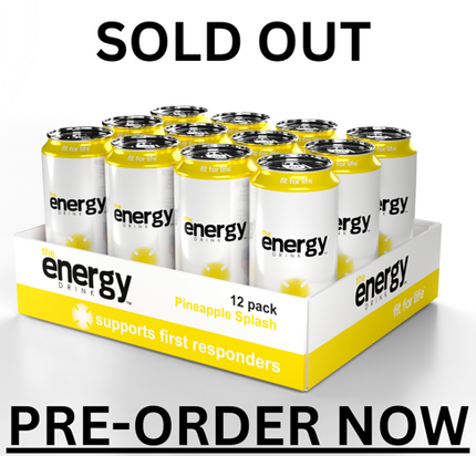 the Energy Drink™ Pineapple Splash 12-Pack (Sold Out, Delivery 2-3 Weeks)