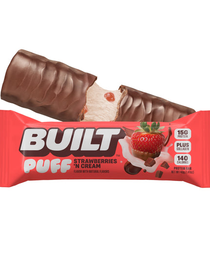 Strawberries 'N Cream Puff