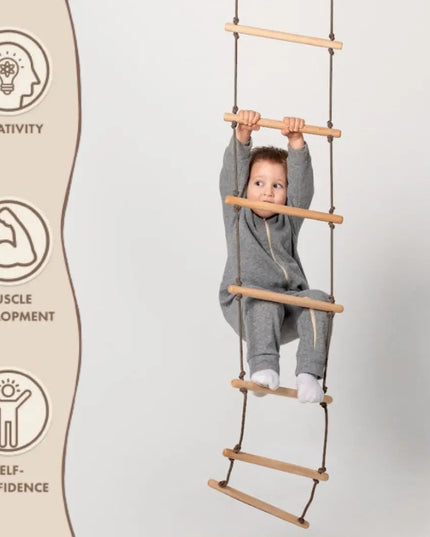 Climbing rope ladder for kids 3-9 y.o.