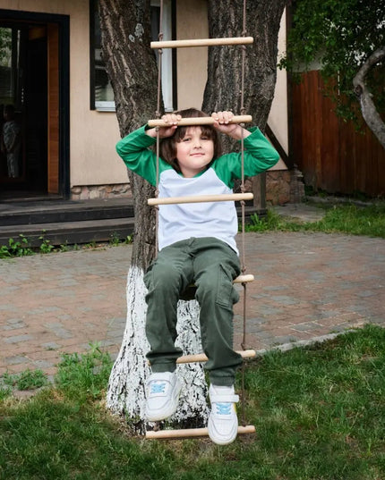 Climbing rope ladder for kids 3-9 y.o.