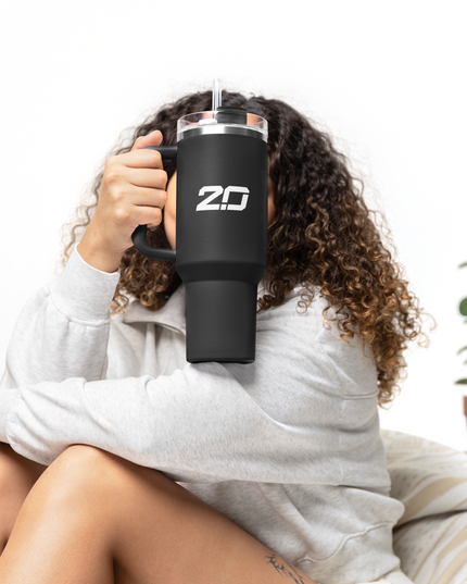 Insulated Tumbler with Lid, 40oz