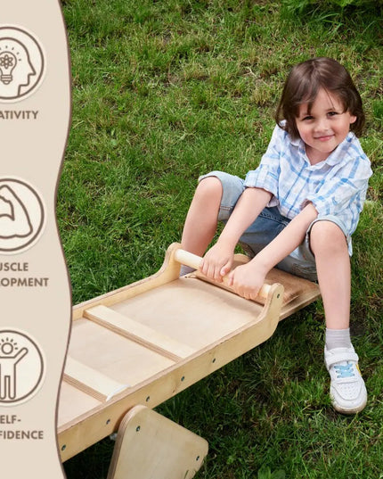 Wooden Seesaw for Toddlers
