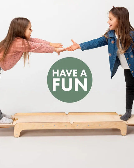 Wooden Seesaw for Toddlers