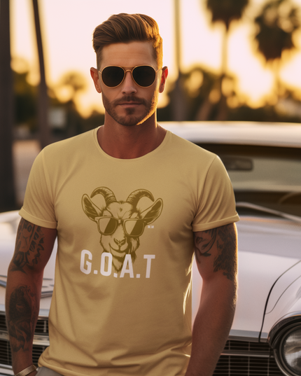 GOAT T-Shirt | Patriotic Graphic Tee, USA-Printed