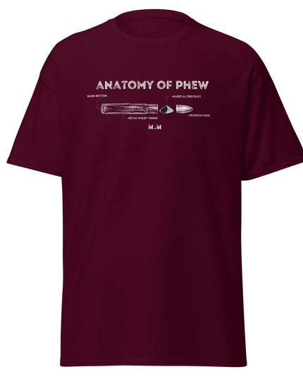 Anatomy of Phew Classic Tee | USA-Printed Unisex T-Shirt