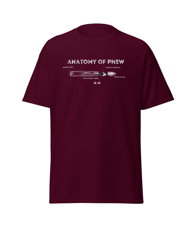Anatomy of Phew Classic Tee | USA-Printed Unisex T-Shirt