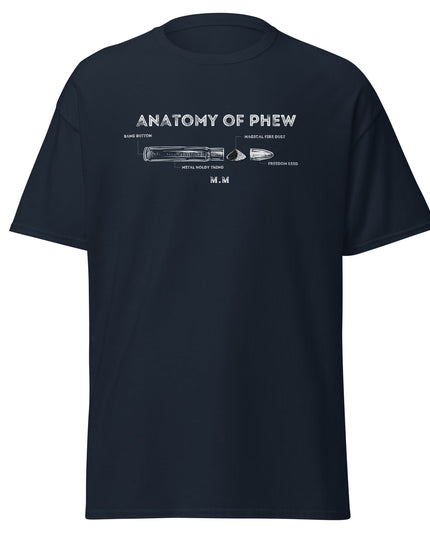 Anatomy of Phew Classic Tee | USA-Printed Unisex T-Shirt