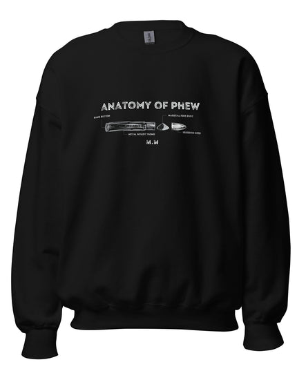 Anatomy of Phew Classic Fleece Sweatshirt | USA‑Printed