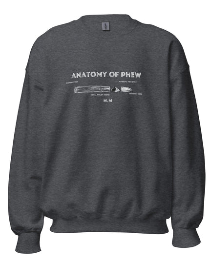 Anatomy of Phew Classic Fleece Sweatshirt | USA‑Printed