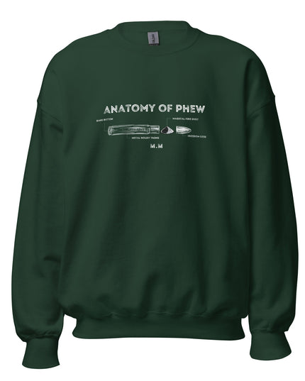 Anatomy of Phew Classic Fleece Sweatshirt | USA‑Printed
