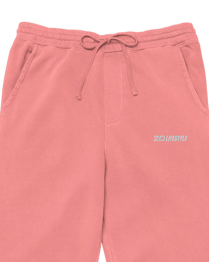 Pigment-dyed sweatpants (Pink)