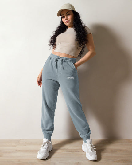 Pigment-dyed sweatpants (Slate Blue)