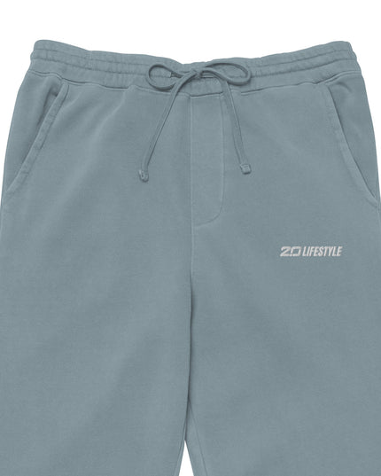 Pigment-dyed sweatpants (Slate Blue)