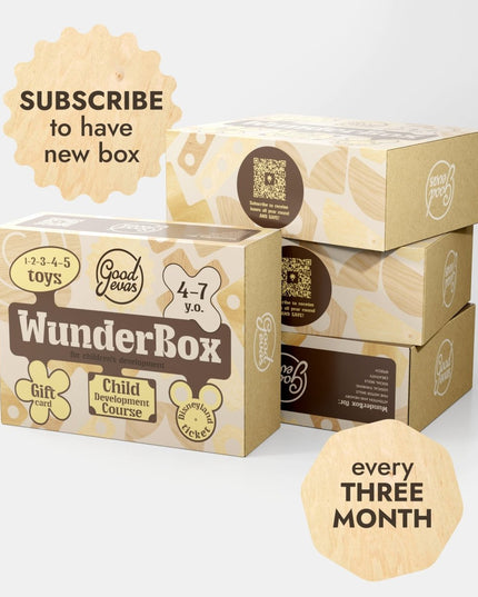 WunderBox 4-7 years old – developmental box for kids