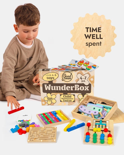 WunderBox 4-7 years old – developmental box for kids