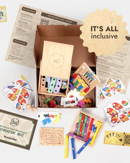 WunderBox 4-7 years old – developmental box for kids